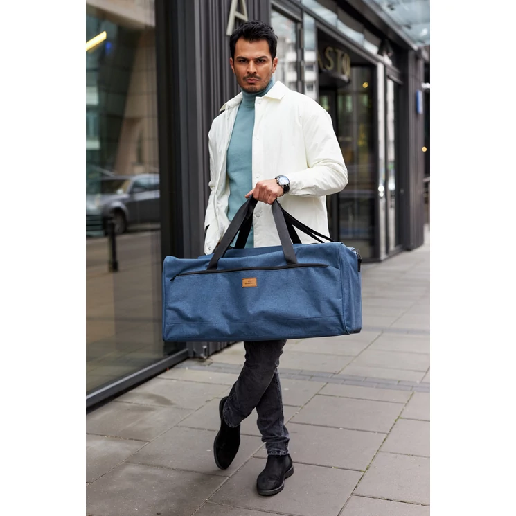 Nagyméretű Sporttáska/Utazótáska Kék színben Méret: 65 x 30 x 30 cm