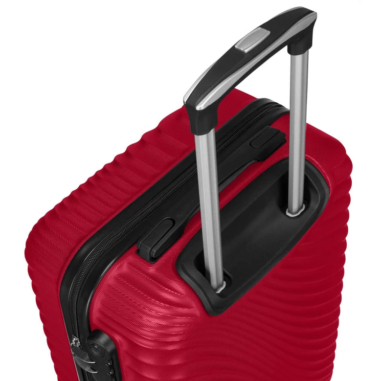 4 Kerekes Kabin Borönd Piros színben XS