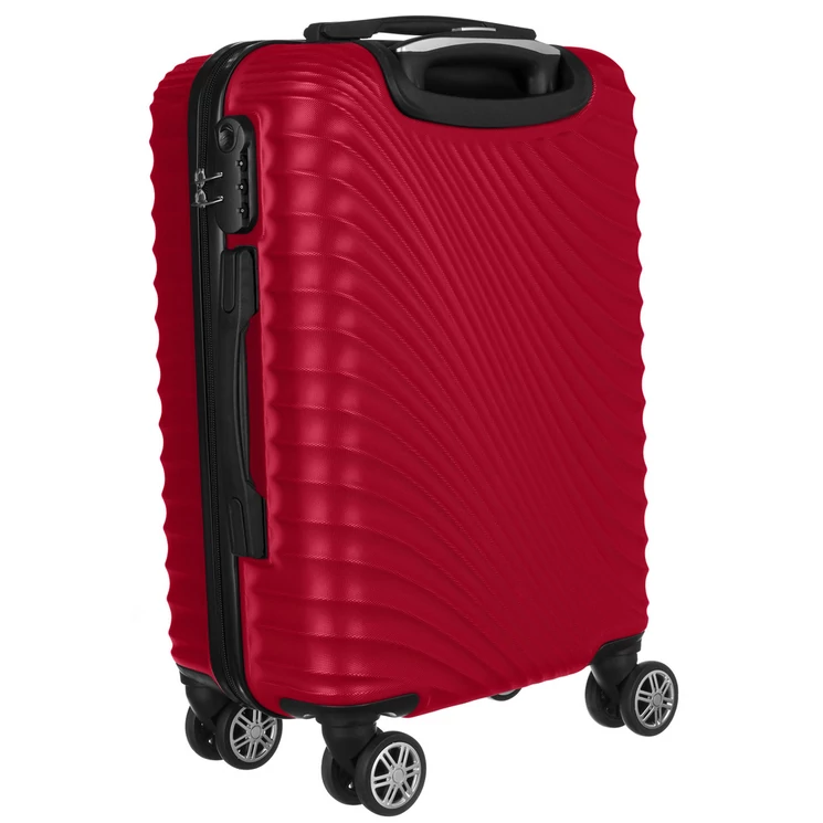 4 Kerekes Kabin Borönd Piros színben XS