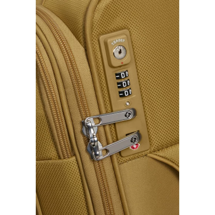 SAMSONITE D'LITE SPINNER 55/20 EXP MUSTÁRSÁRGA
