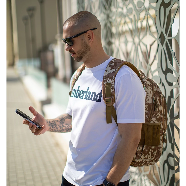 Terepmintás katonai hátizsák