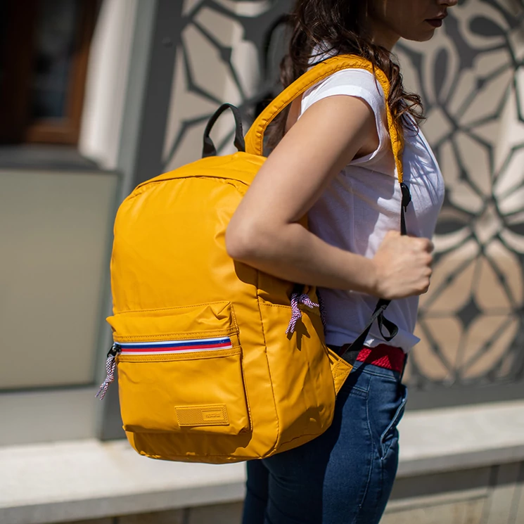 American Tourister Upbeat Pro hátizsák sárga színben