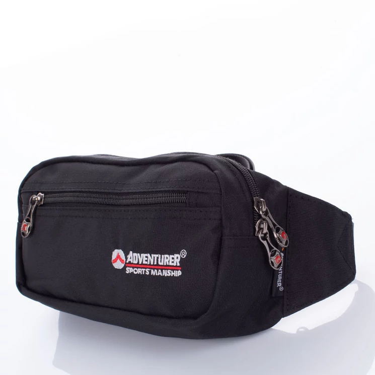 AdventureR  3 zsebes övtáska fekete színben 