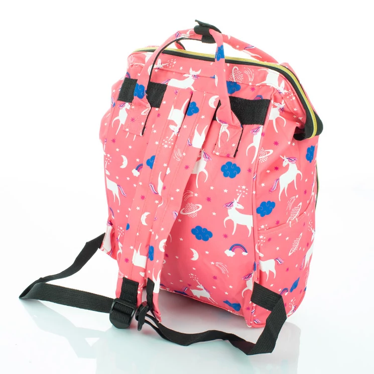 Unikornis mintás Kézipoggyász Hátizsák 39 X 25 X 18 cm  