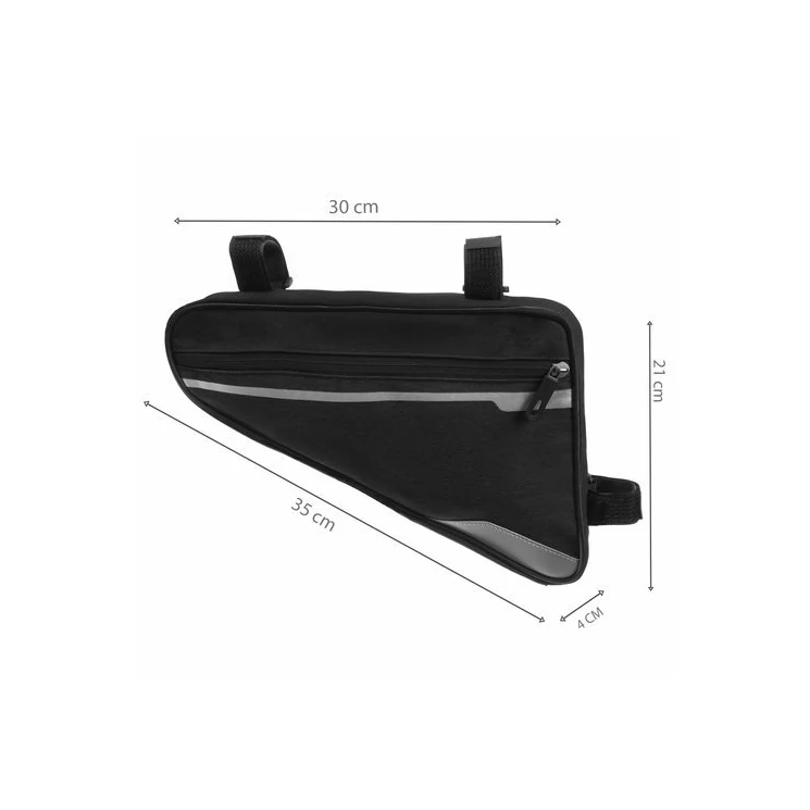 Univerzális kerékpáros táska mobiltartó résszel