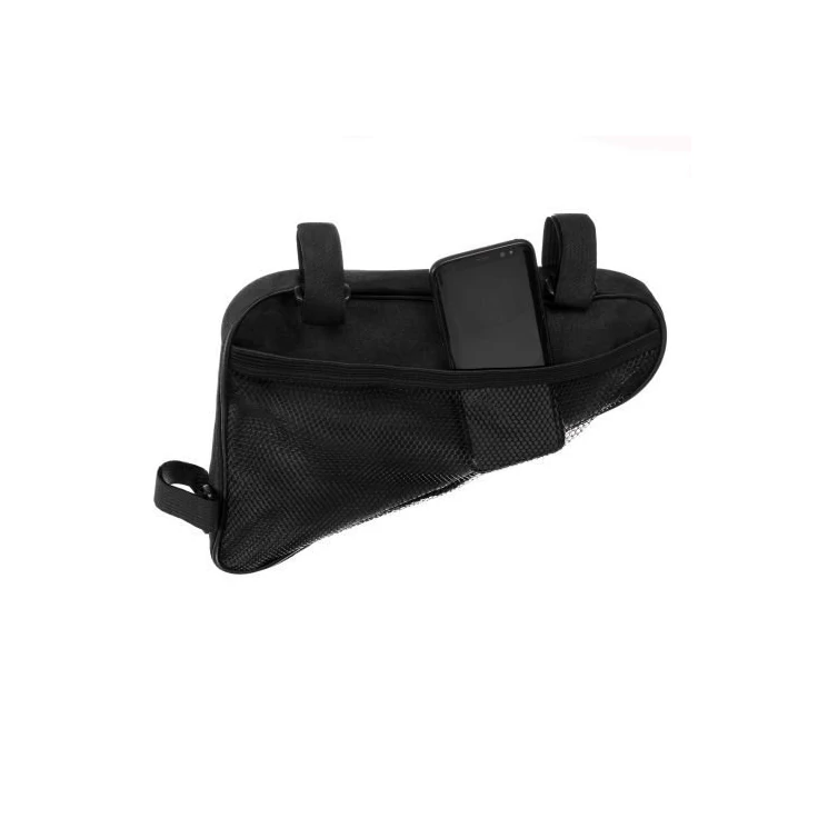 Univerzális kerékpáros táska mobiltartó résszel