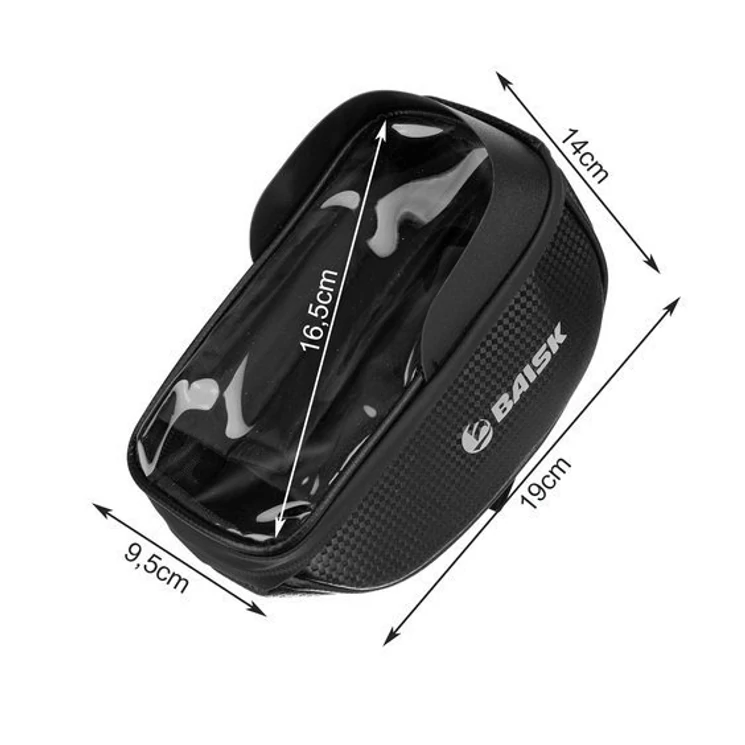 Kerékpáros táska mobiltartó