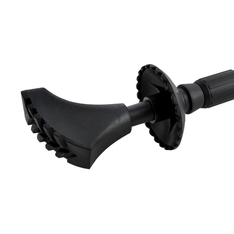 2 db-os párnázott, fekete túrabot – nordic walking bot