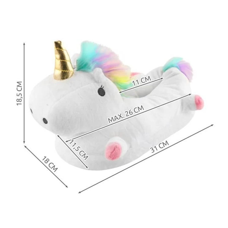 Unikornis mamusz papucs 