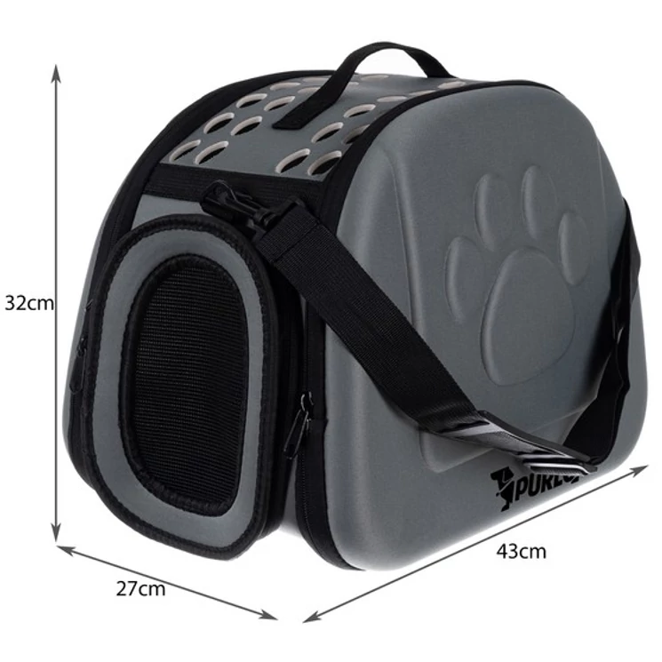Kisállatszállító táska kutyáknak / macskáknak szürke