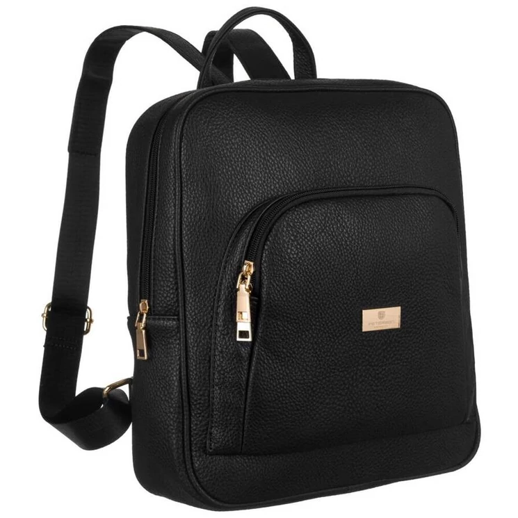 Peterson Fekete Női Hátizsák