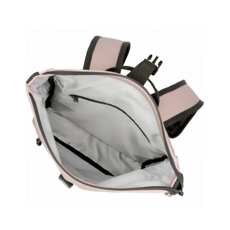 Rózsaszín vízálló többzsebes hátizsák