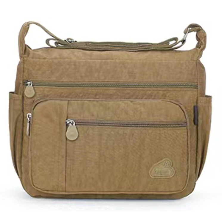 Angel sokzsebes női oldaltáska bézs