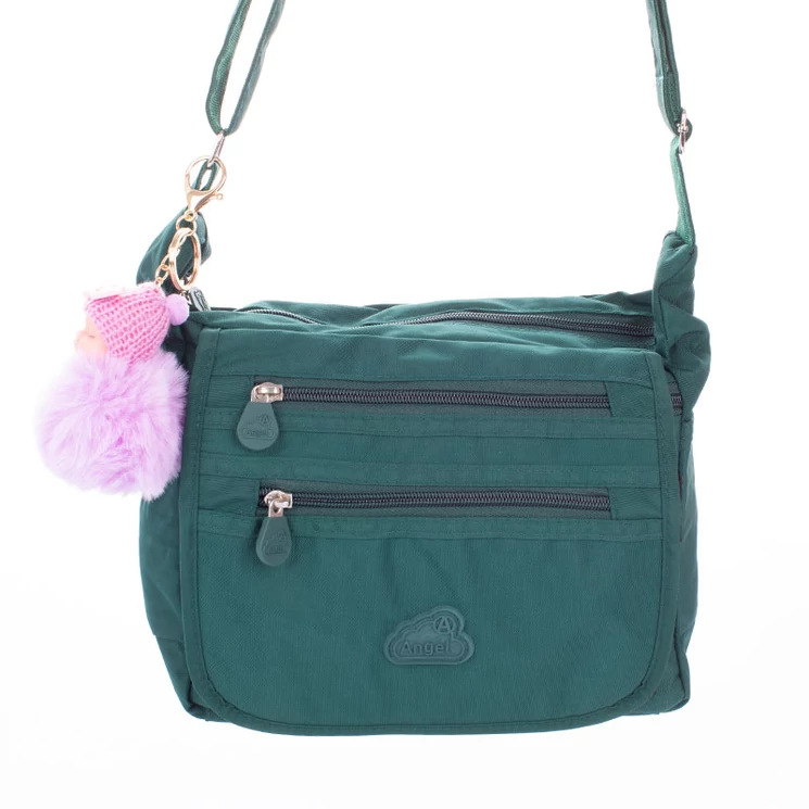 Angel sokzsebes női oldaltáska ajándék kulcstartóval