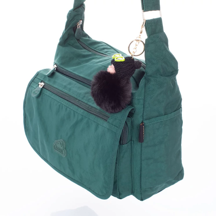 Angel sokzsebes női oldaltáska ajándék kulcstartóval