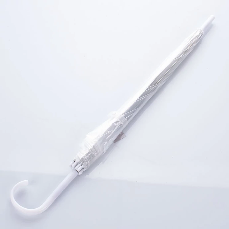 Átlátszó esernyő fehér