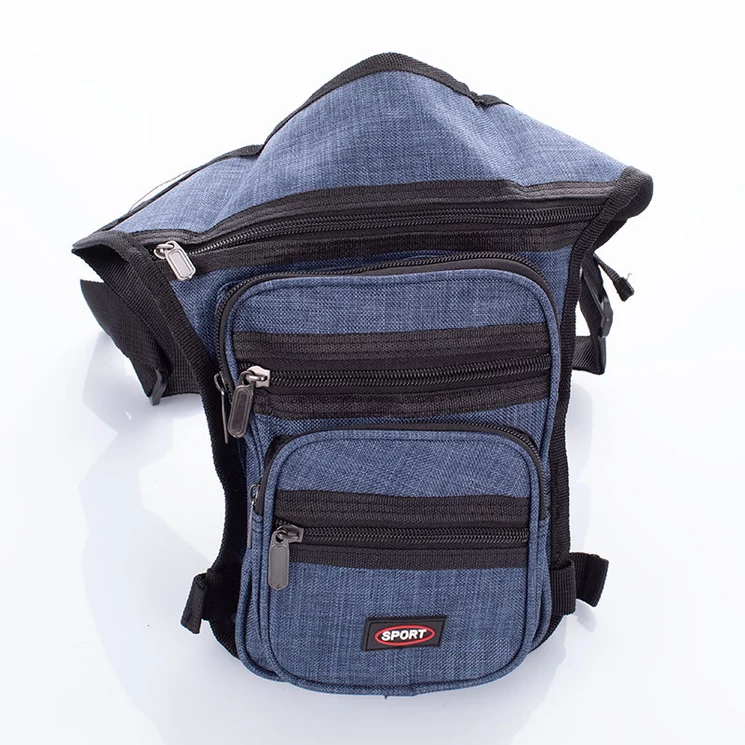 Kék színű combtáska 