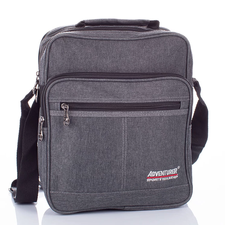 AdventureR Férfi válltáska szürke színben