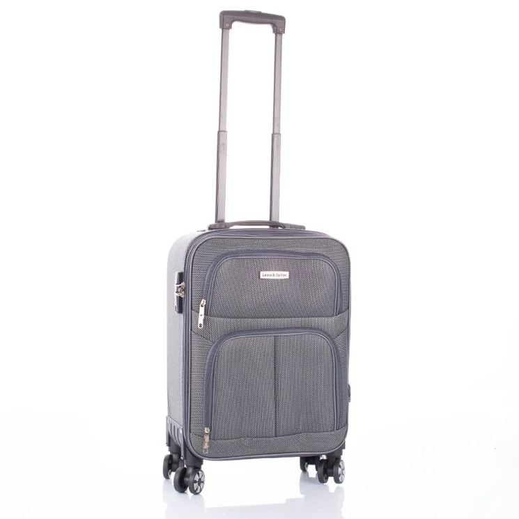 Leonardo Da Vinci Bőrönd kabin méret kivehető kerékkel