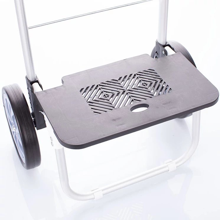 Nagyméretű ultrakönnyű összehajtható gurulós bevásárlókocsi