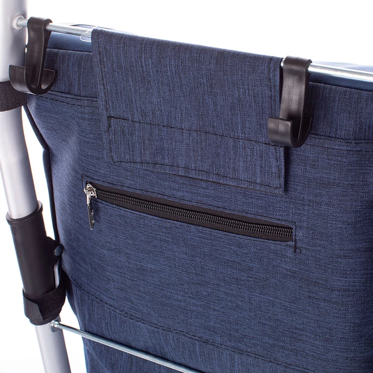 Nagyméretű ultrakönnyű összehajtható gurulós bevásárlókocsi