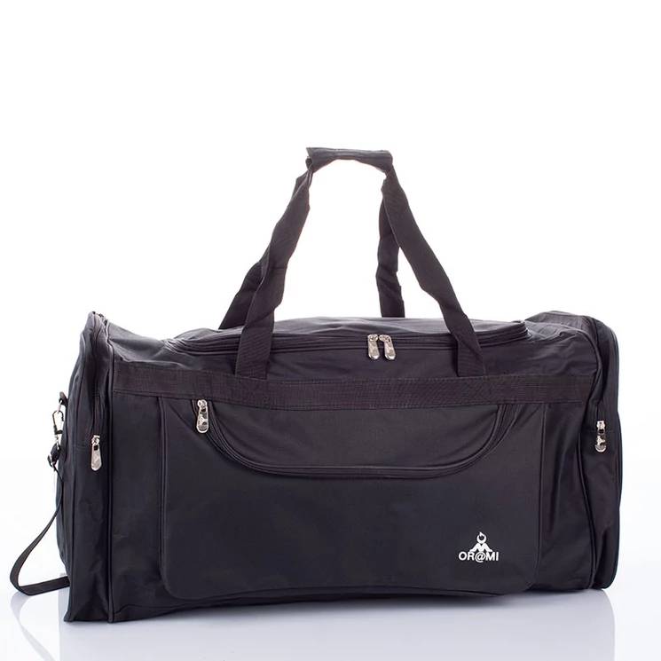 Tágas utazótáska méret fekete színben