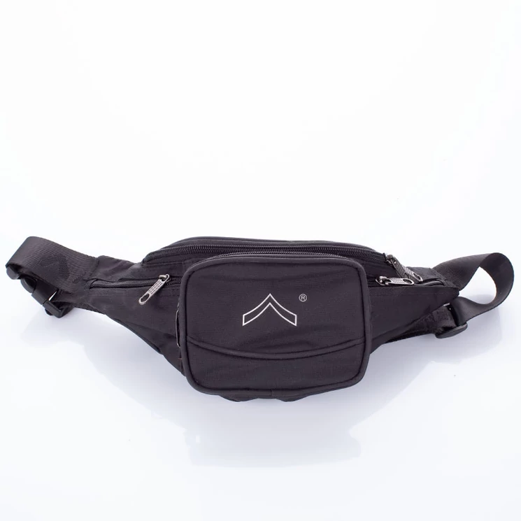 AdventureR  3 zsebes övtáska fekete színben 