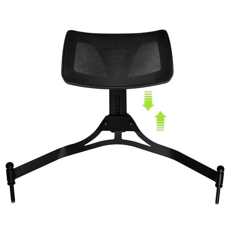 Összecsukható Makeup szék fejtámlával sminkes szék fekete színben