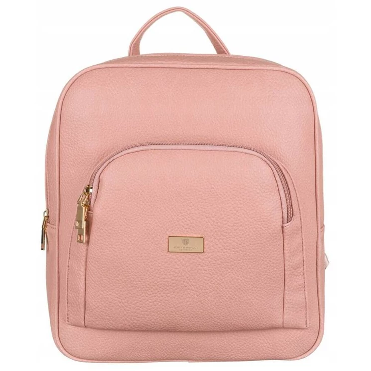 Peterson Rózsaszín Női Hátizsák