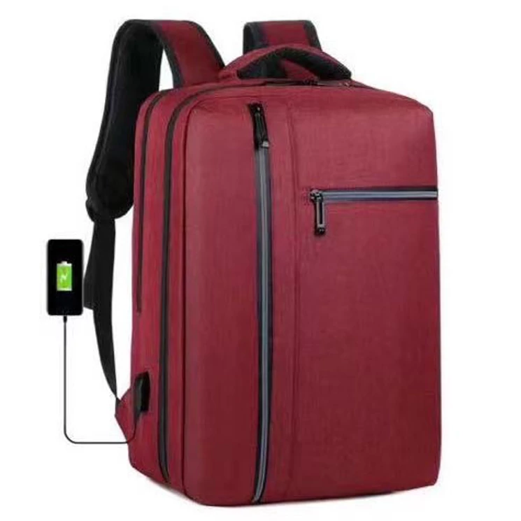 WizzAir méretű laptophátizsák 40 x 30 x 20 cm USB töltővel