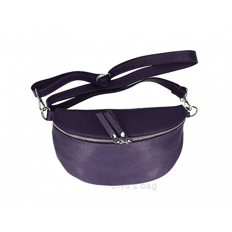 Valódi bőr Övtáska TR259 Lila