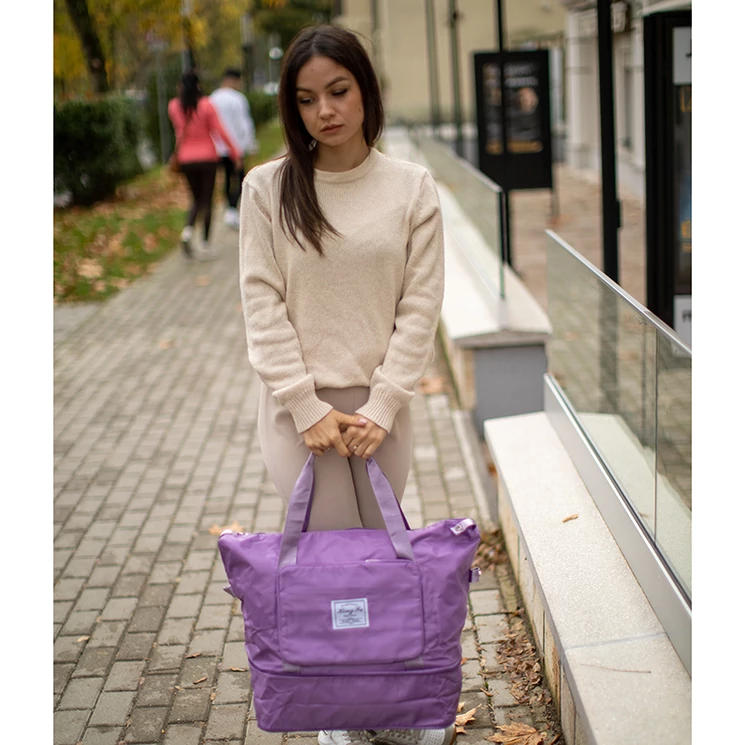 Utazótáska Wizzair méretű fedélzeti táska 40 x 30 x 20 cm bővíthető