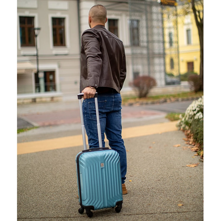 LDV Keményfalú Bőrönd kabin méret kivehető kerekekkel 53 cm