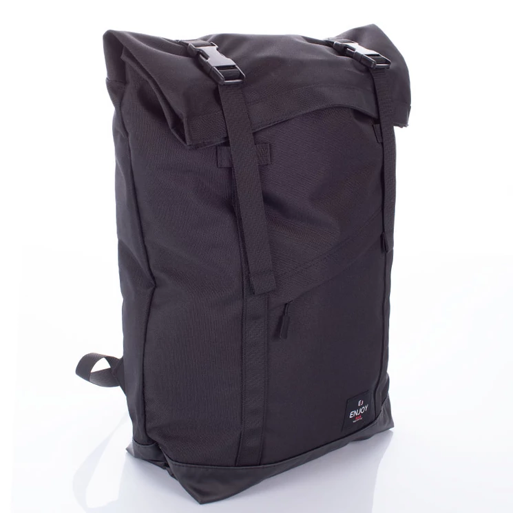 Kék vászon többzsebes hátizsák