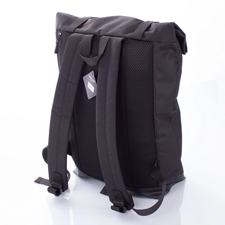 Kék vászon többzsebes hátizsák