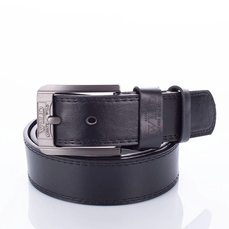 WILD férfi öv fekete színben 110 cm