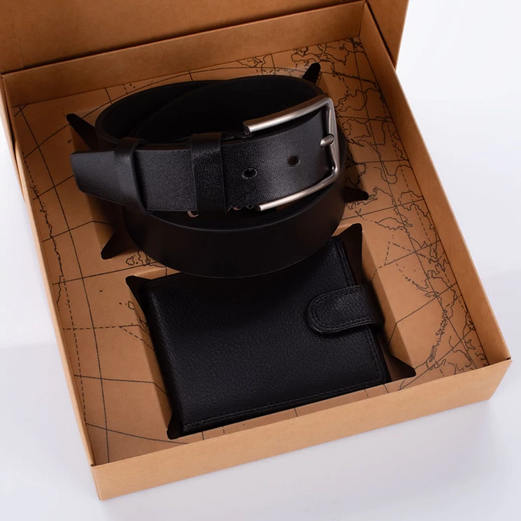 GIULIO  pénztárca és öv ajándékcsomag