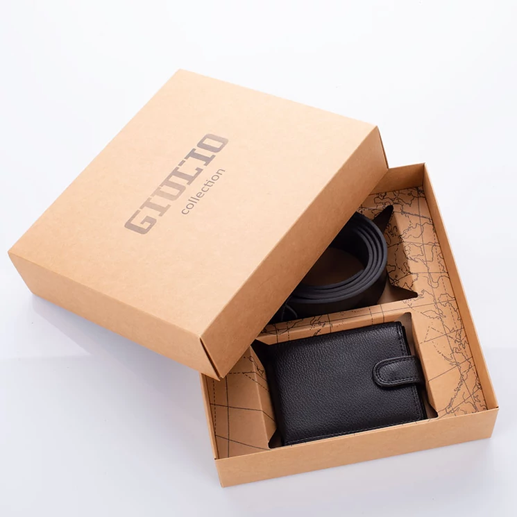 GIULIO  pénztárca és öv ajándékcsomag