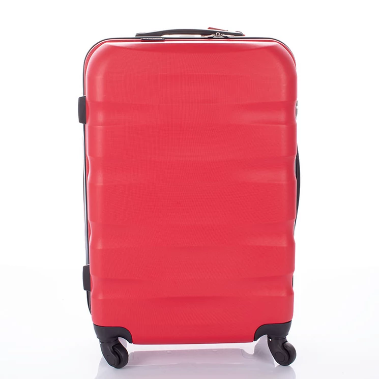 Travelway Bőrönd közép méret piros színben