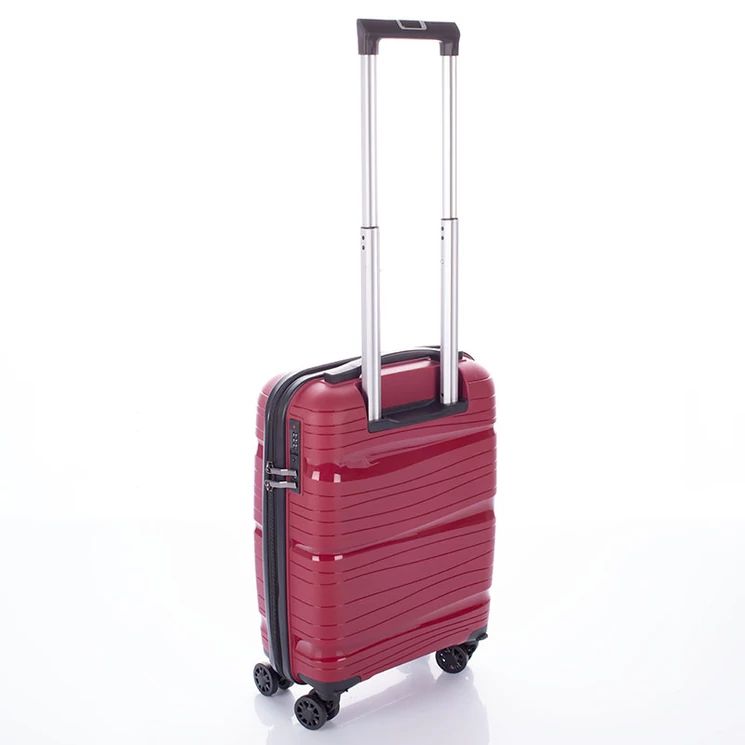 Travelway Strapabíró Polipropilén Kabin Bőrönd 50 cm kivehető kerékkel