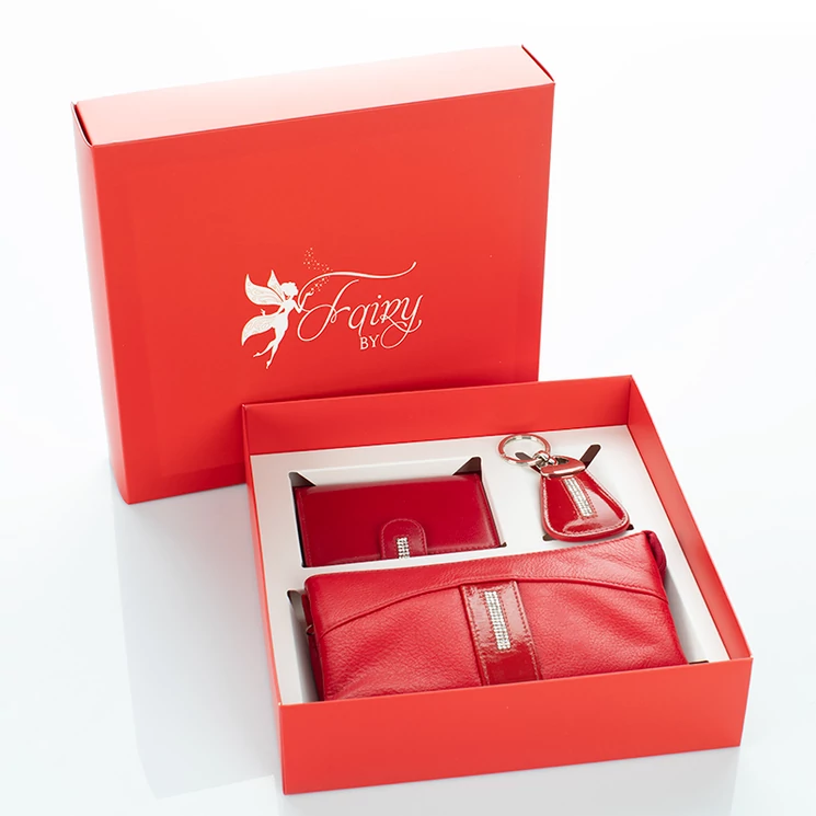 Fairy Crystal köves pénztárca kártyatartó kulcstartó ajándékcsomag