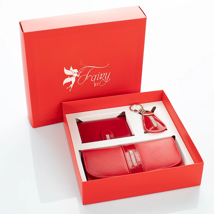 Fairy Crystal köves pénztárca kártyatartó kulcstartó ajándékcsomag