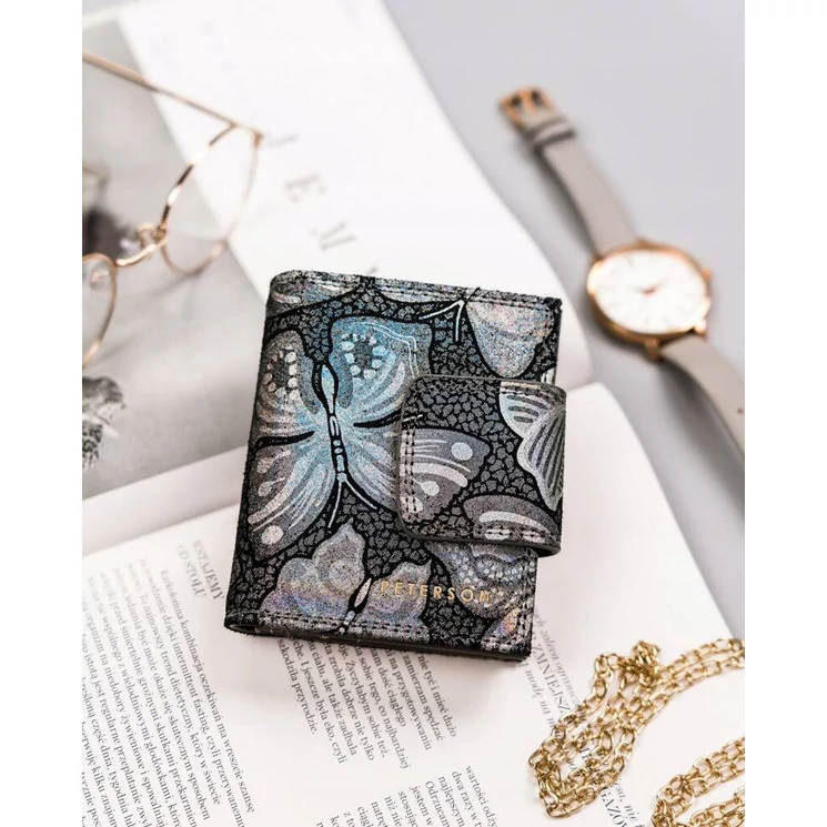 Kis méretű Valódi bőr Női pénztárca