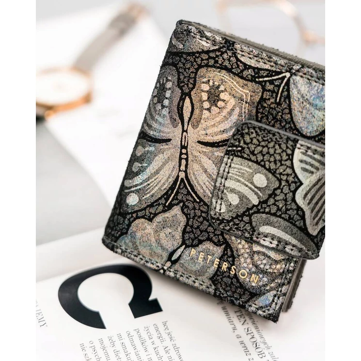 Kis méretű Valódi bőr Női pénztárca