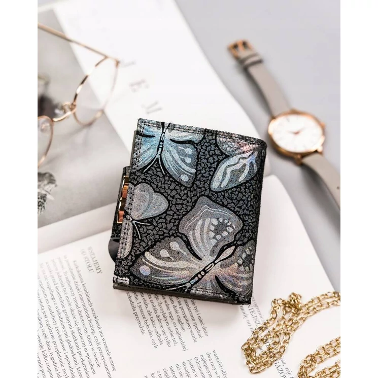 Kis méretű Valódi bőr Női pénztárca