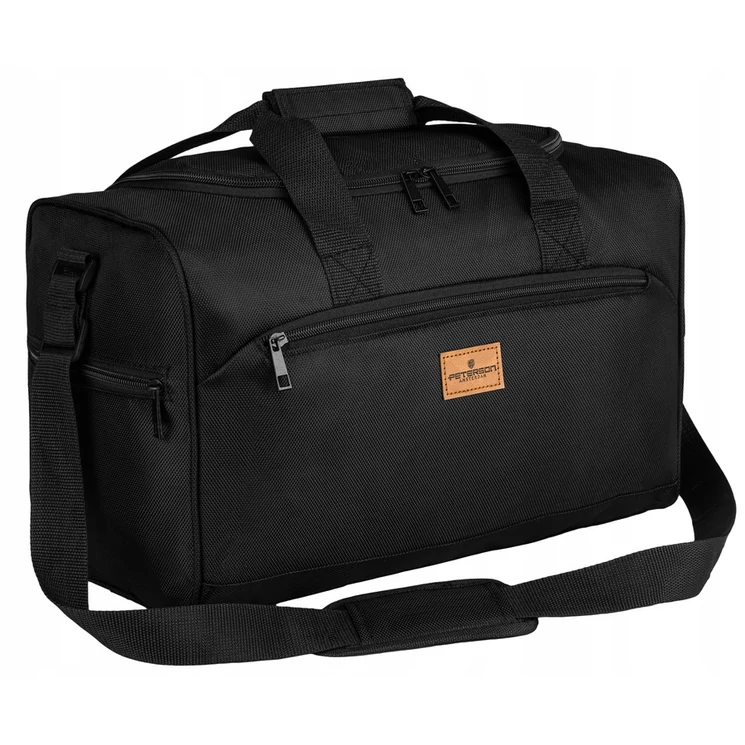 Fedélzeti táska 40 x 25 x 20 cm Ryanair méret fekete színben