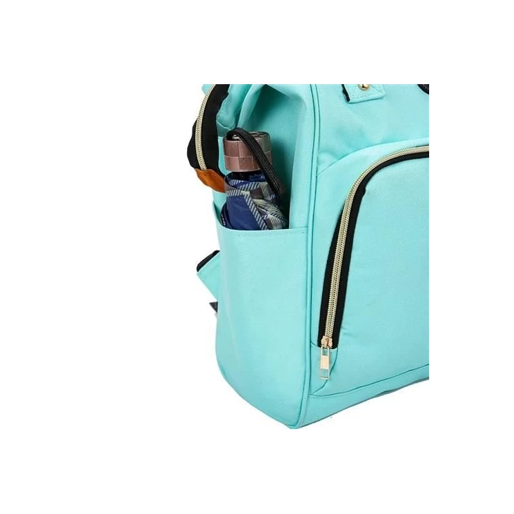 RYANAIR WIZZAIR KÉZIPOGGYÁSZ MÉRETŰ HÁTIZSÁK 39 x 25 x 16 cm mentazöld színben