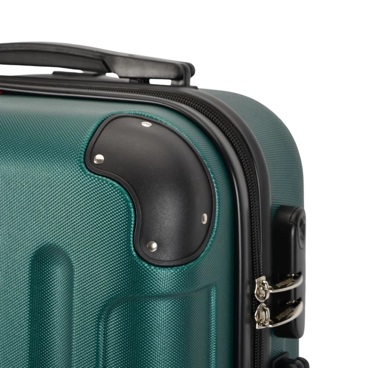 BONTOUR VERTICAL 4 Kerekes Közepes Bőrönd 68x45x25cm Zöld