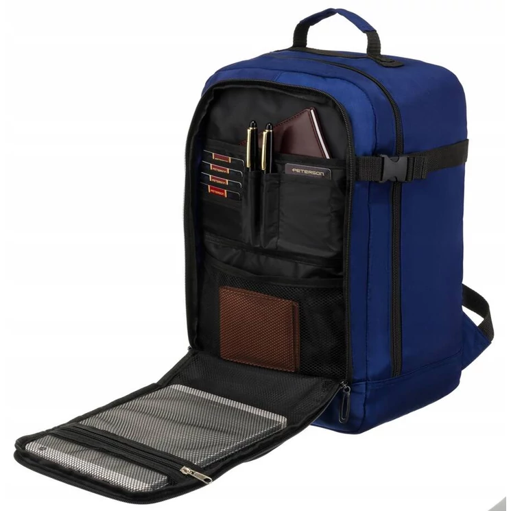 Peterson 3- Funkciós Utazó Hátizsák WizzAir méretű 40x30x20cm