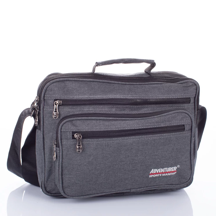 AdventureR Férfi válltáska Szürke színben 